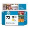 Картридж струйный HP №72 C9384A черный матовый/желтый печатающая головка для HP DJ T1100/T610