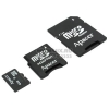 Apacer<microSDHC-4Gb Class4 + microSD-->SD+microSD-->miniSD Adapter>microSecureDigital High Capacity Memory Card