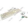 A4-Tech Smooth Desktop <KB-720620D> (Кл-ра М/Мед, PS/2 +Мышь, 4кн,Roll, PS/2)