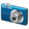 Фотоаппарат Nikon CoolPix S3000 синий 12Mp 4x 47Mb/SD/SDHC 2.7" LCD (VMA544E1)