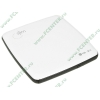 Привод DVD±RW 8x8x8xDVD/24x24x24xCD LG "GP08NU30", внешний, бело-черный (USB2.0) (ret)