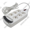 Сетевой фильтр Defender DFS-103 White <3м> ( 6 розеток )