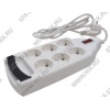 Сетевой фильтр Defender DFS-101 White <1.8м> ( 6 розеток )