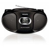 Аудиомагнитола Philips AZ-302/12 черный (AZ302/12)