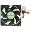 Вентилятор Scythe "Kama Flow 2 SP1225FDB12L" d120мм, 900об./мин. (питание от мат.платы и разъёма питания ATA HDD) (ret)