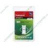 Накопитель USB flash 4ГБ Transcend "JetFlash T3" TS4GJFT3W, белый (USB2.0) 