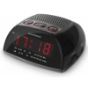 Радиобудильник Soundmax SM-2502 серый с красным