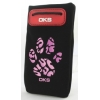 Сумочка POUCH ЛЕОПАРД нубук черный р06 (SPCH06-000005-K0901O-K111)