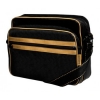 Cумка для ноутбука Continent CC-061 искусственная кожа 10'' (внут.28x21x3.5см) black/gold (CC-061 BLACK/GOLD)