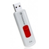 Флеш Диск Transcend 4Gb Jetflash 530 TS4GJF530 USB2.0 белый/красный