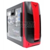 Miditower Raidmax Enzo 617WR Window Black-Red ATX Без БП, с дверцей