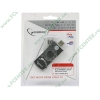 Устройство чтения карт памяти SDHC/microSD/MMC/SIM Card Gembird "FD2-ALLIN1-C1", внешн., черный (USB2.0) (ret)