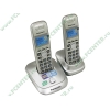 Радиотелефон Panasonic "KX-TG2512RUN", DECT, с опред.номера, доп. трубка, серебр. 