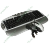 Комплект клавиатура + мышь A4Tech "GKS-2370D", беспров., серебр.-черный (USB) (ret)