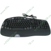 Клавиатура Logitech "Wave Keyboard", 103+16кн., эрг., черный (USB) (ret)