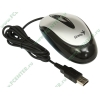 "Мышь" Genius "Traveler 100V" оптич., 2кн.+скр., серебр.-черный (USB) (ret)