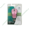 "Мышь" Logitech "Wireless Mouse M305" 910-001639, оптич., беспров., 2кн.+скр., розово-черный (USB) (ret)