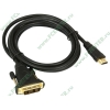 Кабель-переходник DVI-D Single Link<->HDMI Gembird "CC-HDMI-DVI-6", с позолоченными контактами (1.8м) 