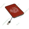 Контейнер Agestar "SUB2A8" для 2.5" SATA HDD, красно-черный (USB2.0) 