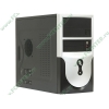 Корпус Minitower Foxconn "TLM-397", mATX, черно-серебр. (FSP 400Вт) 