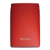 Жесткий диск Verbatim USB 320Gb [53004] Store'n'Go (5400rpm) 8Mb 2.5" (красный)