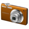 Фотоаппарат Nikon CoolPix S3000 оранжевый 12Mp 4x 47Mb/SD/SDHC 2.7" LCD (VMA545E1)
