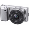 PhotoCamera Sony Alpha NEX-5A silver 14.2Mpix SEL16F28 16mm f2.8 3" 1080i MS Pro SDXC CMOS IS el 24minF rotLCD 7fr/s RAW 0fr/s HDMI NP-FW50  (NEX5AS.CEE2)