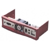 THERMALTAKE <A1397> HARDCANO 6 U-TYPE HDD COOLER (5.25"панель, FAN SPEED CONTROLLER, IEEE1394, USB2.0, AUDIO)