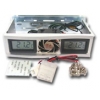THERMALTAKE <A1278> HARDCANO 2 U-TYPE HDD COOLER (SMART, 5.25"панель, 2-CH LCD TEMP. MONITOR, 23дБ, 5000об/мин)