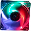 TITAN CRYSTAL LED CASE FAN<TFD-C8025-LD1-L> FAN FOR M/TOWER (SMART, 80X80X25MM,23дБ, 2000об/мин)