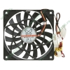 Вентилятор Scythe "Slip Stream 120 Slim SY1212SL12H" d120мм, 2000об./мин. (питание от мат.платы и разъёма питания ATA HDD) (ret)