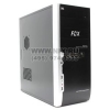 Miditower FOX <5802BS+CR> Black-Silver ATX 450W (24+4+6пин)