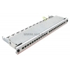 Patch Panel 19" 1U UTP 24 port кат.5e разъём KRONE Lanmark-5, Nexans  <N500.115>, выдвижная, экранированная