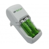 Зарядное уст-во GP <GPAR02GS210B-CR2> RECyko+ (NiMh, AA/AAA) +AAx2шт аккум.