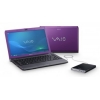 Ноутбук Sony VPC-Y21M1R/V SU3400/4G/320/HD540v 512/ext.DVDRW/WiFi/BT/W7HP/13.3"HD LED/Cam/6c/сиренев (VPC-Y21M1R/V.RU3+DRXS77U/B)