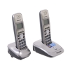 Телефон DECT Panasonic KX-TG2512RUN АОН, Caller ID 50, 10 мелодий, Спикерфон, Эко-режим, + дополнительная трубка