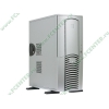 Корпус Miditower Chieftec "DX-01SLD-U", ATX, серебр. (без БП) 