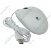 "Мышь" Logitech "B110" 910-001804 оптич., 2кн.+скр., белый (USB) (oem)