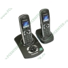 Радиотелефон Panasonic "KX-TG8322RUT", DECT, с опред.номера, с автоотв., доп. трубка, титан 
