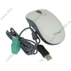 "Мышь" Microsoft "Basic Optical Mouse v2.1" оптич., 2кн.+скр., бело-серый (USB, PS/2) (oem)