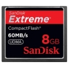 Карта памяти Compact Flash 8Gb SanDisk Extreme (SDCFX-008G-E61)