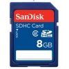 Карта памяти SDHC 8Gb SanDisk Class2 (SDSDB-8192-E11)