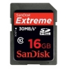 Карта памяти SDHC 16Gb SanDisk Extreme Class10 (SDSDX3-016G-E31)