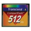 TRANSCEND COMPACTFLASH CARD 512MB 30X