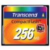 TRANSCEND <TS256MCF45> COMPACTFLASH CARD 256MB 45X