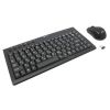 Kreolz WMKM1  Black (Кл-ра,М/Мед,FM,USB+Мышь 3кн,Roll,FM,USB)