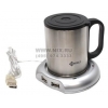 Kreolz <C1> 4-port USB2.0 Hub + Cup Warmer Pad+Кружка (Нагреватель  для кружки)