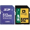 LEXAR MEDIA/I-O DATA SECUREDIGITAL (SD) MEMORY CARD 512MB