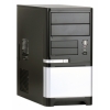 Корпус Linkworld 437-07 mATX Black-Silver 350W USB/Audio (c2228)