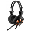 Наушники с микрофоном A4 HS-28 черный 1.8м мониторы оголовье (HS-28 (BLACK))